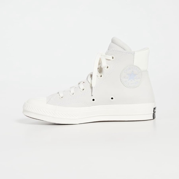 CONVERSE Chuck 70 Padded Collar High Top Men Leather Sneakers - Picture 6 of 9